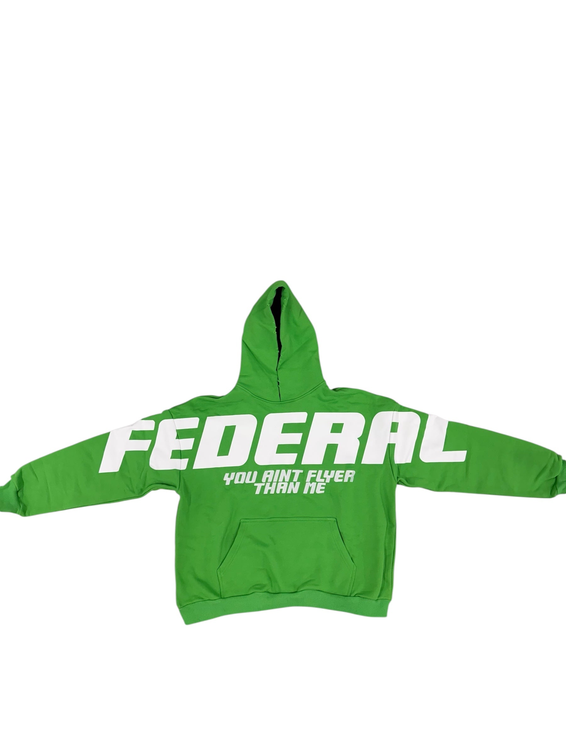 Green and White Federal Fresh Hoodie