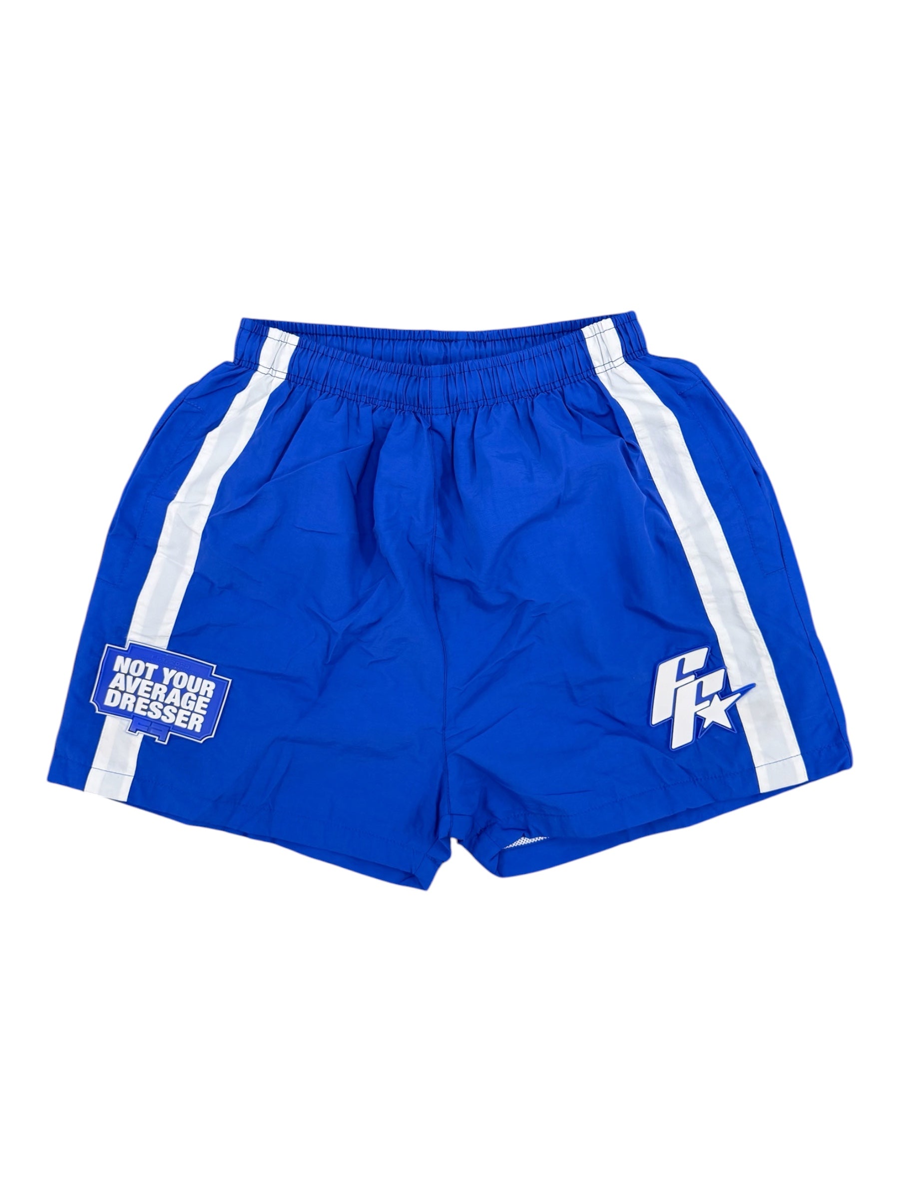 Royal Blue Federal Fresh Windbreaker Shorts