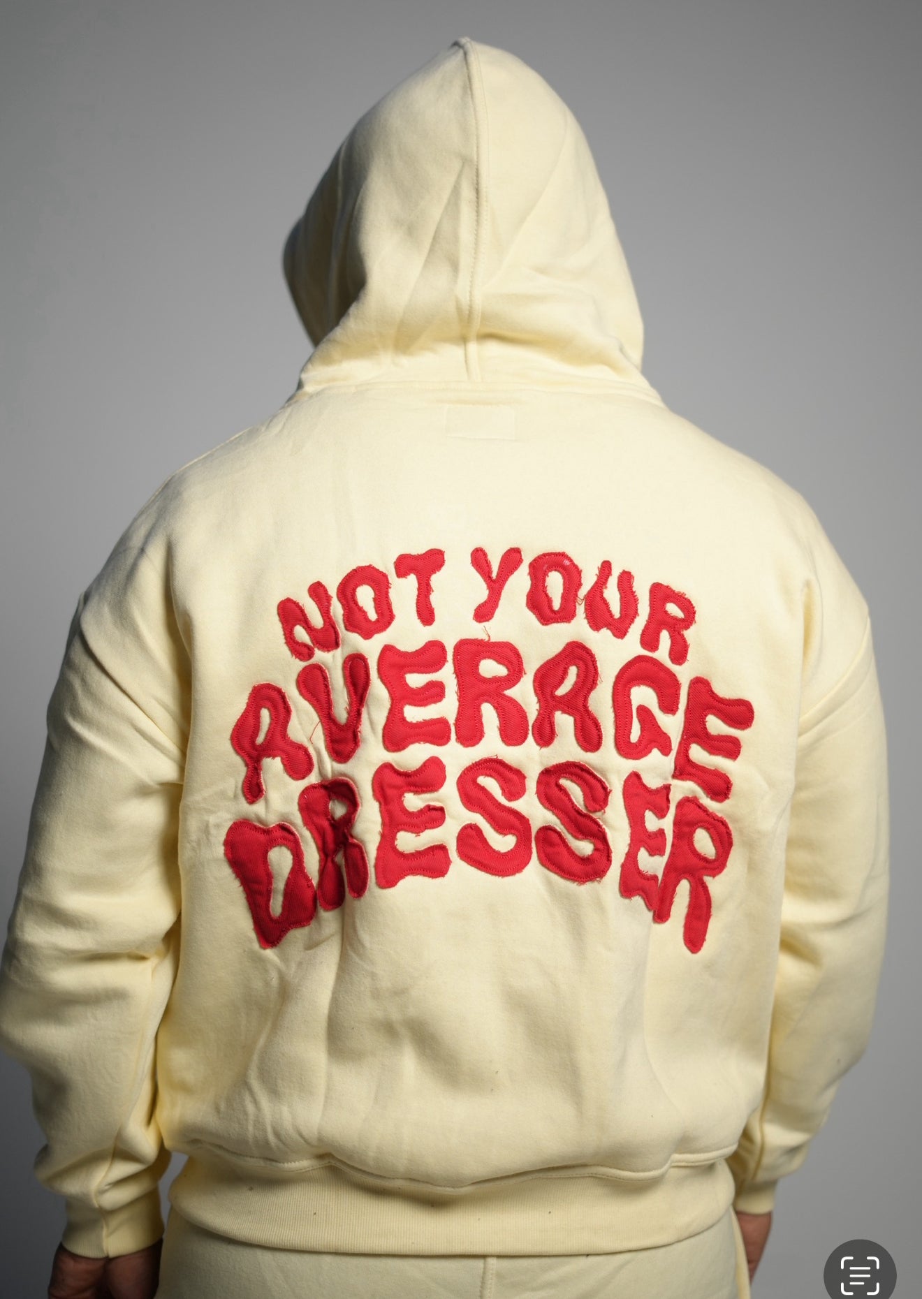 Cream and Red Federal Fresh Hoodie