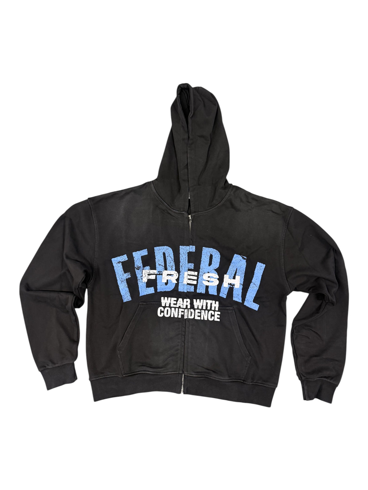 Black and Blue Federal Fresh Zip Up