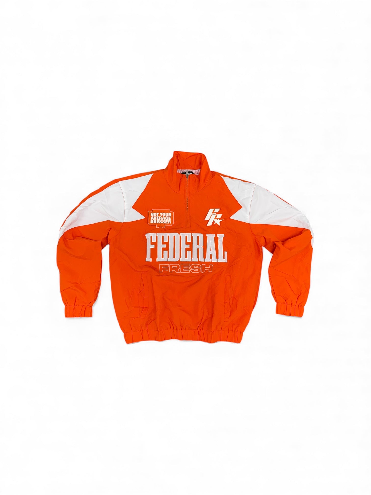 Orange Federal Fresh Windbreaker Jacket