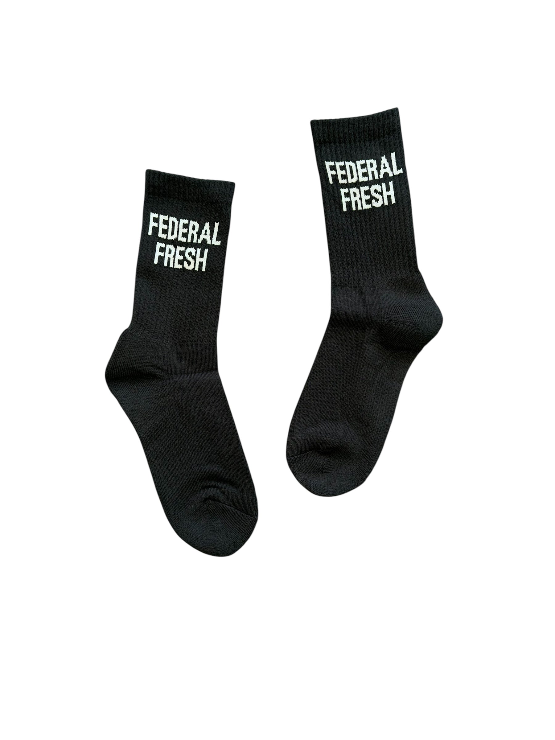 Black Federal Fresh Socks