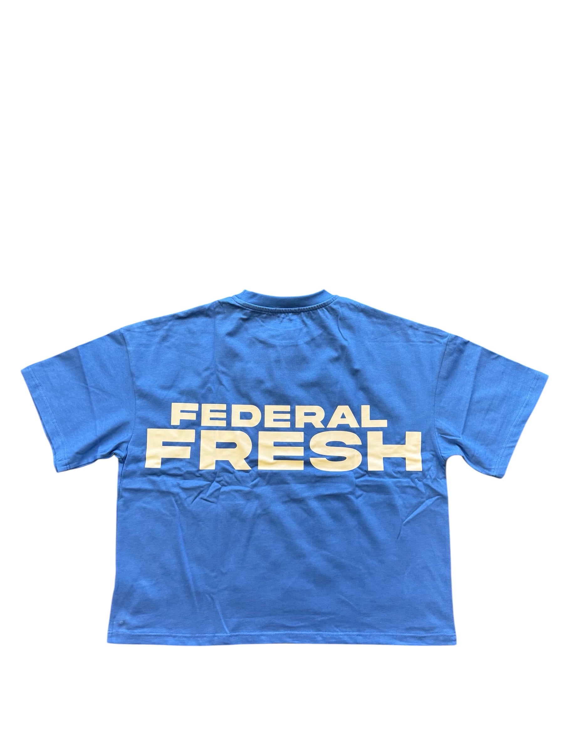 Blue and Whitw Federal Fresh T-shirt