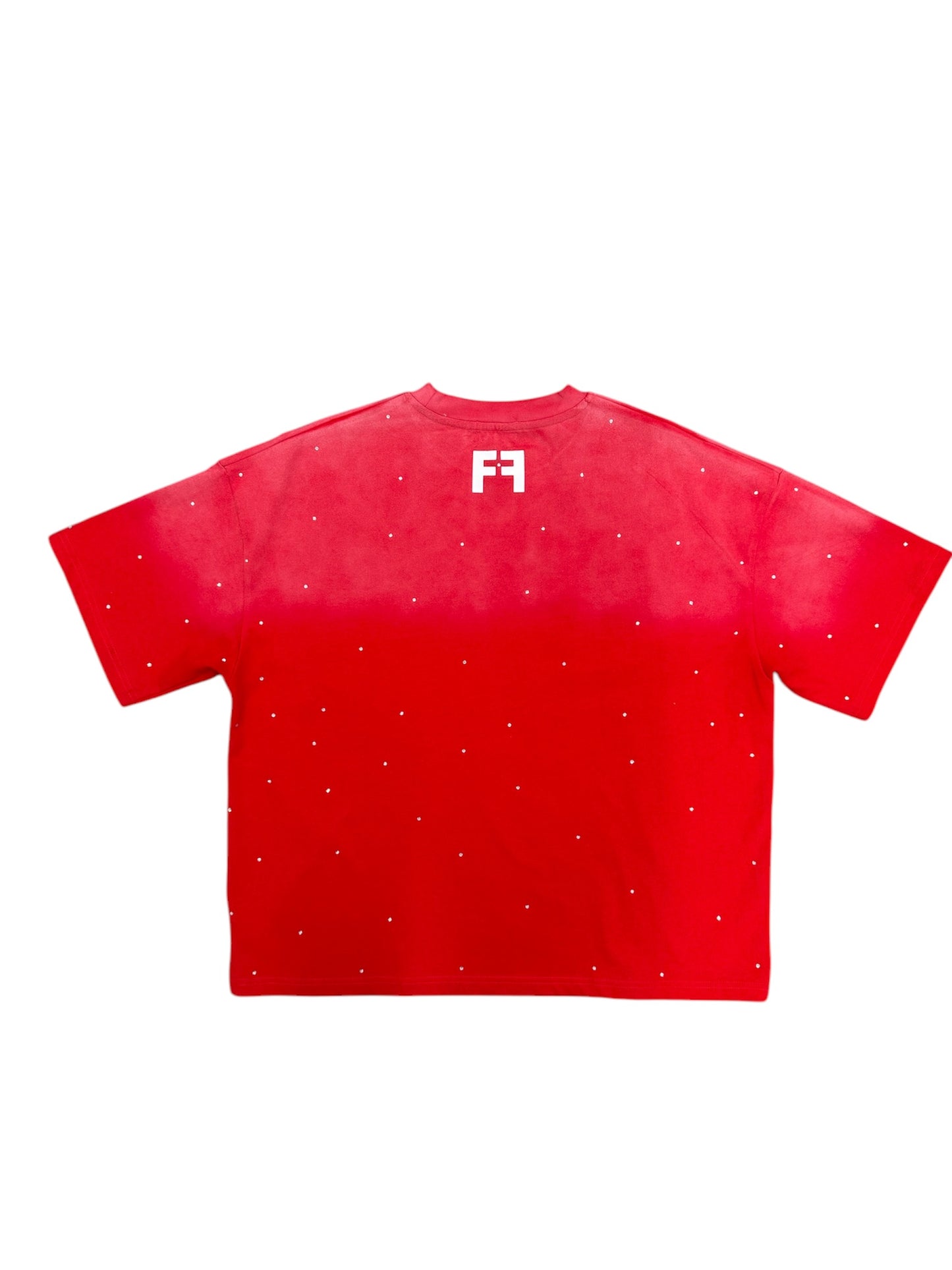 Red Acid Wash Federal Fresh T-shirt