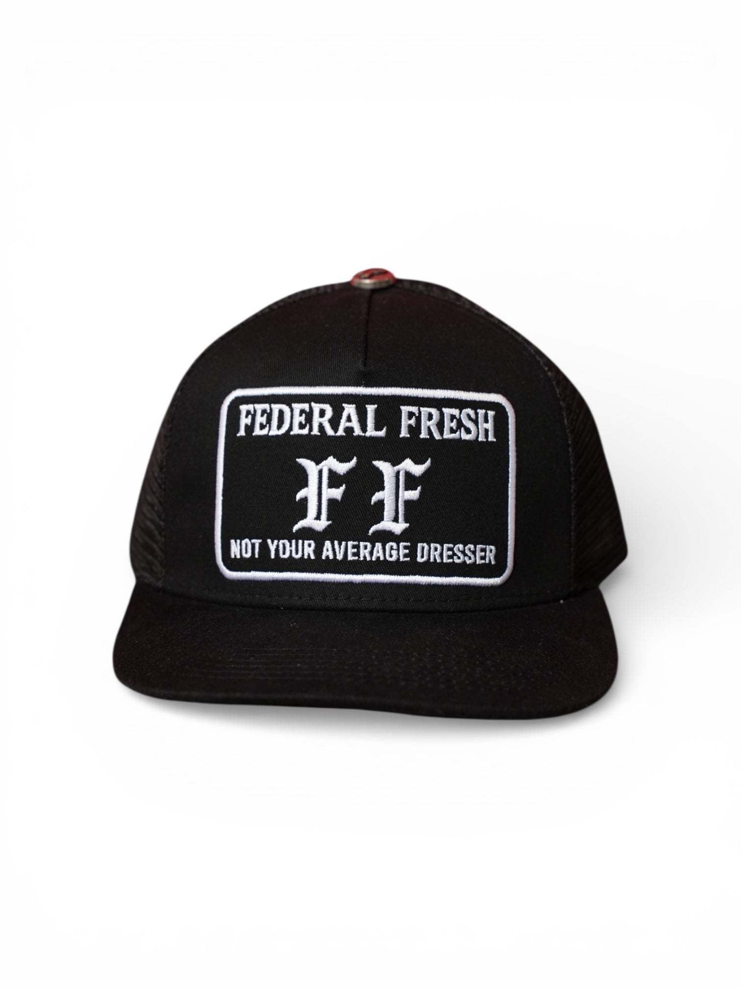 Black Federal Fresh Trucker Hat