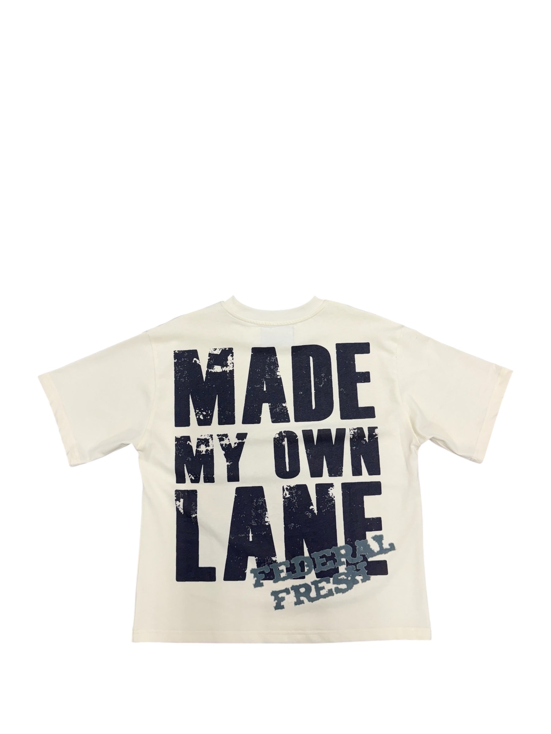 Federal Fresh Cream and Green Made My Own Lane T-Shirt