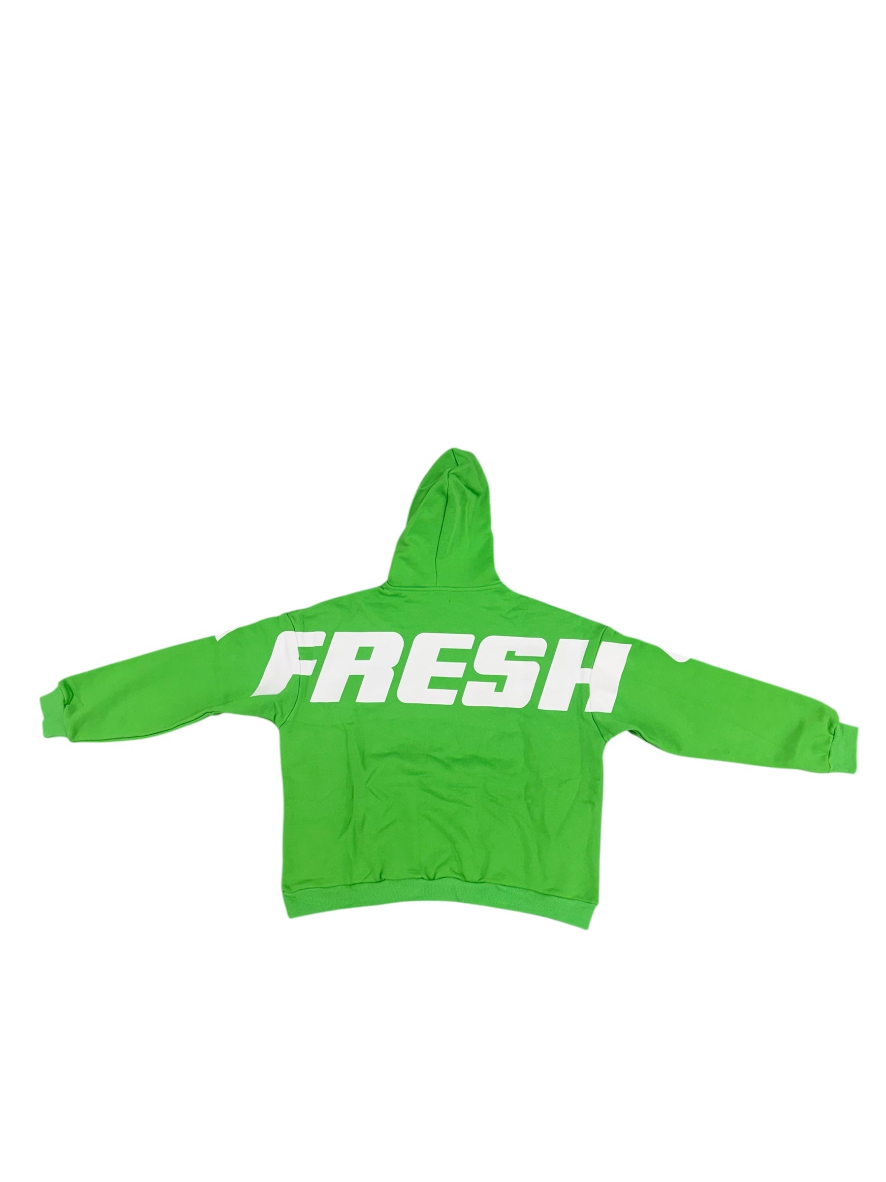 Green and White Federal Fresh Hoodie
