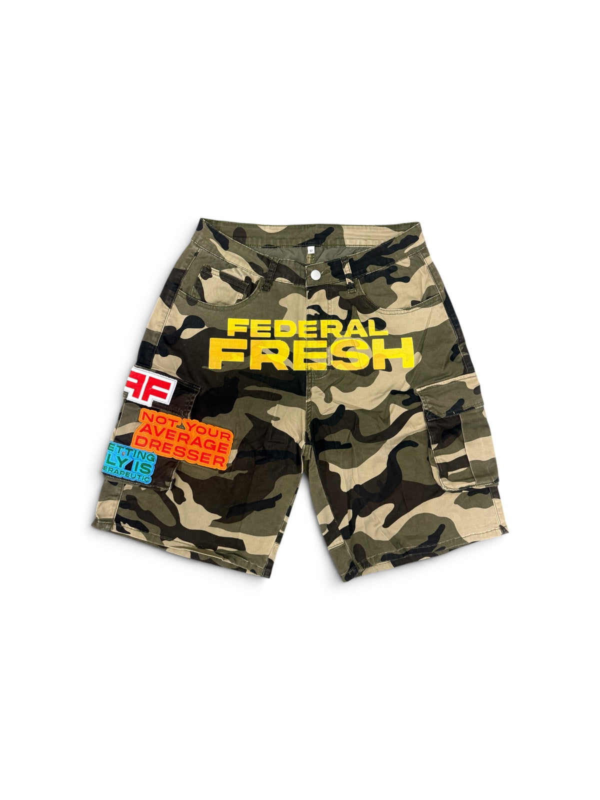 Federal Fresh Camo Logo Shorts