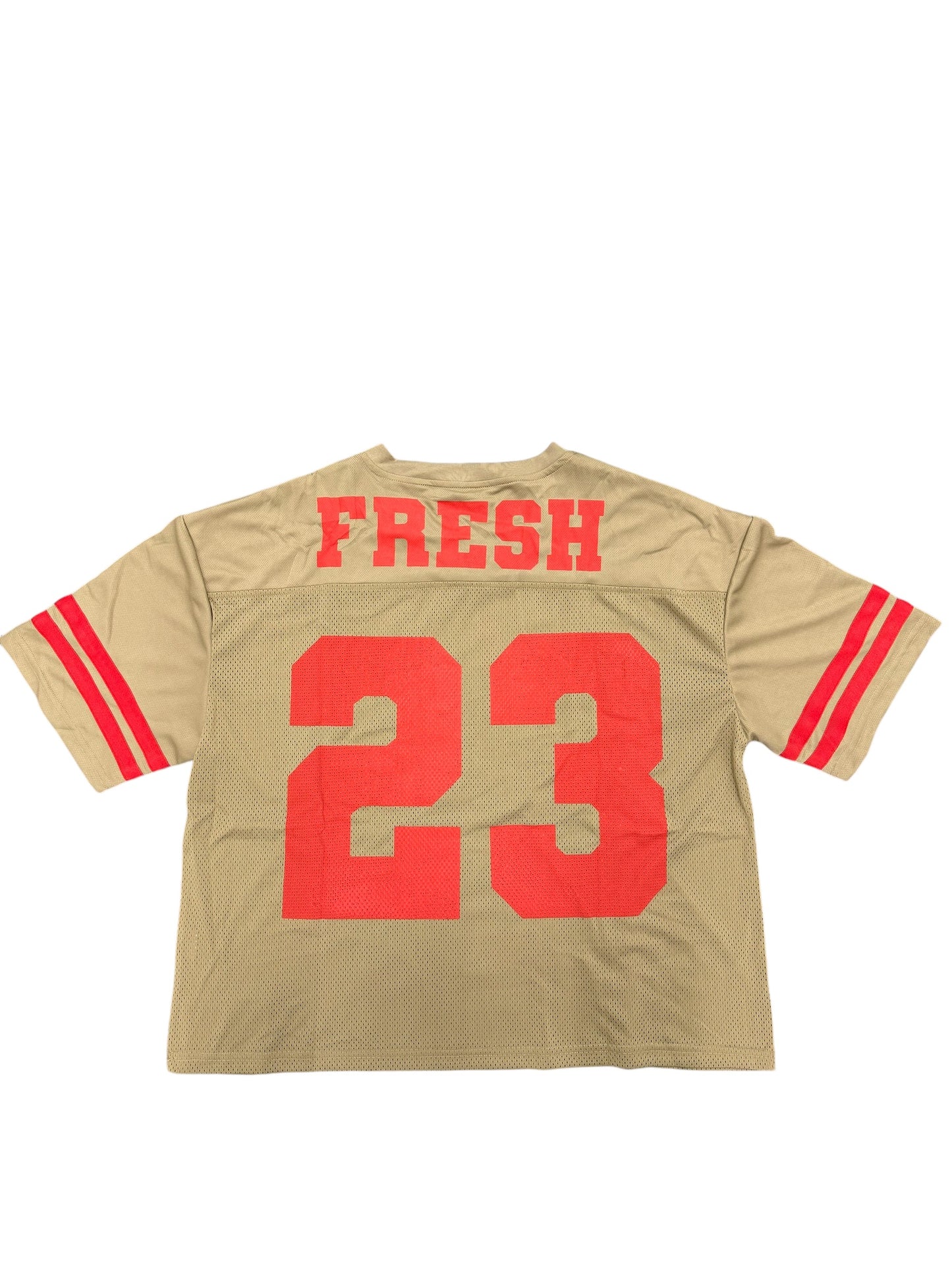 Creme and Red Federal Fresh Jersey