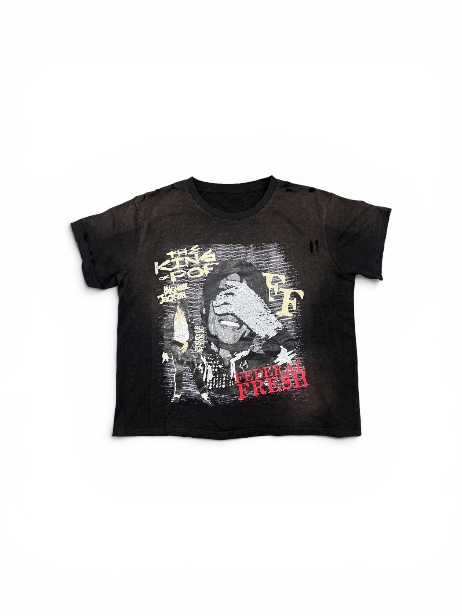Michael Jackson Federal Fresh Rhinestone Tee