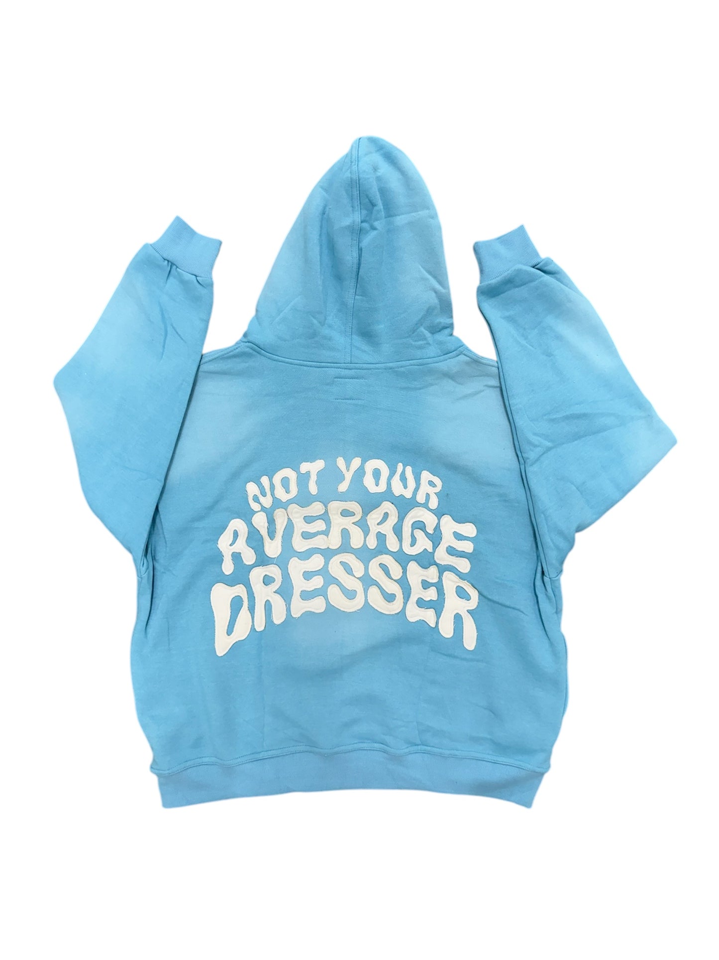 Acid Wash Sky Blue Federal Fresh Hoodie