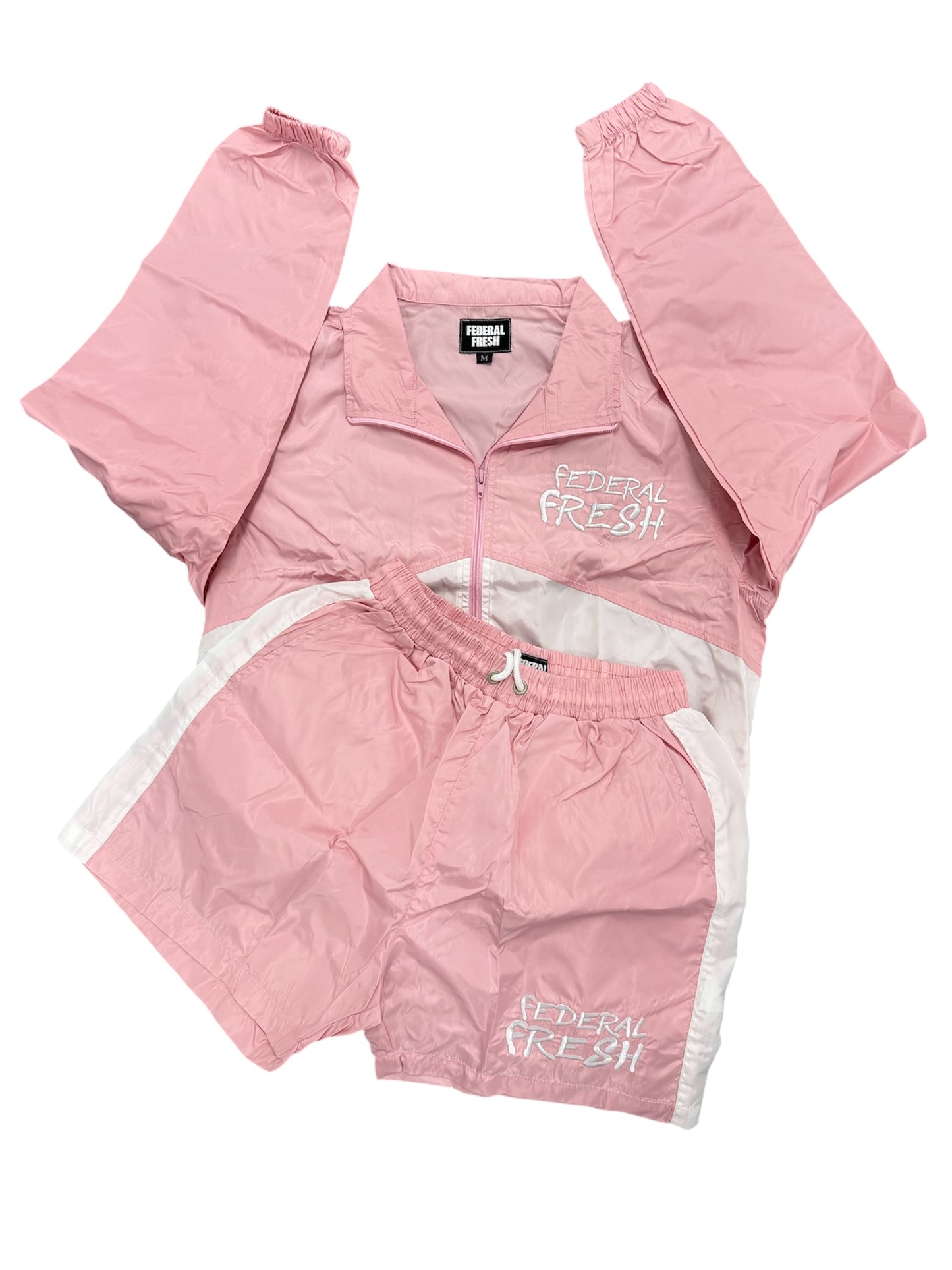 Pink Federal Fresh Windbreaker Set