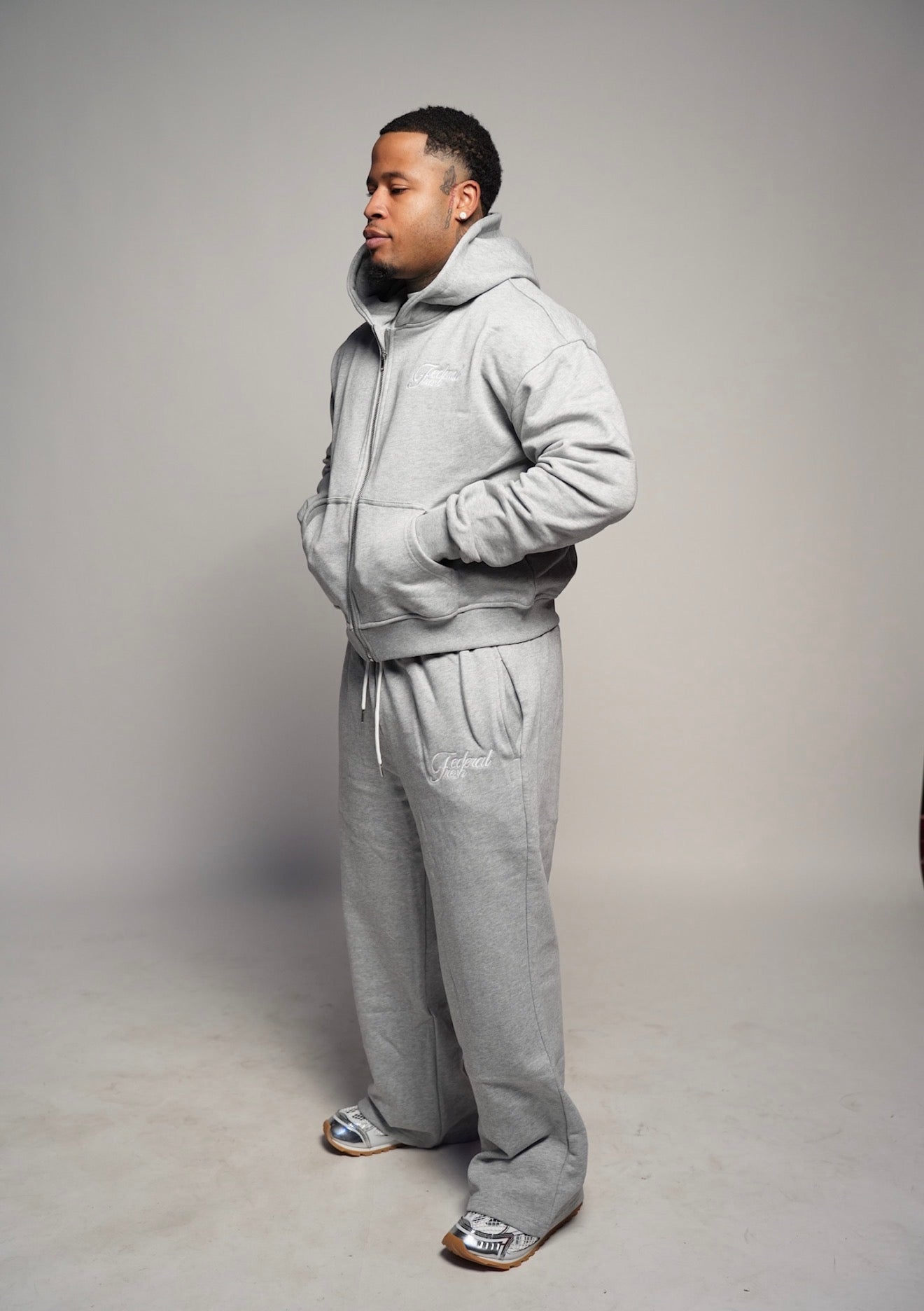 Grey Federal Fresh Sweatpants