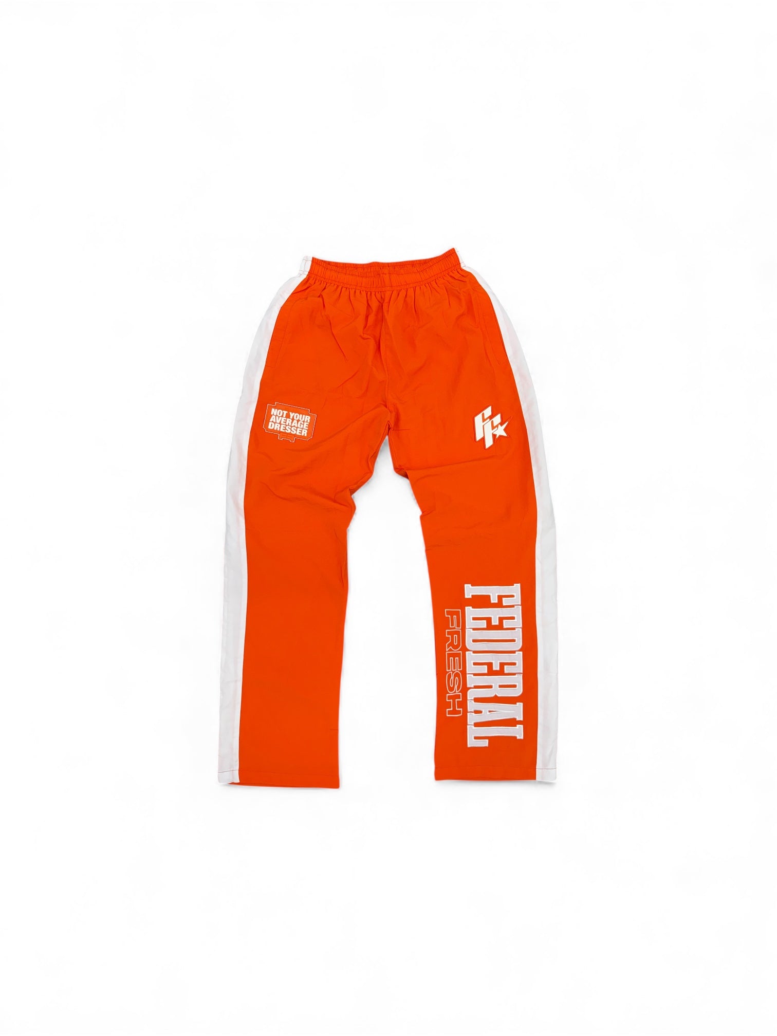 Orange Federal Fresh Windbreaker Pants