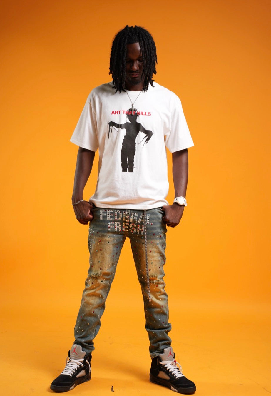 Federal Fresh Rhinestone Jeans