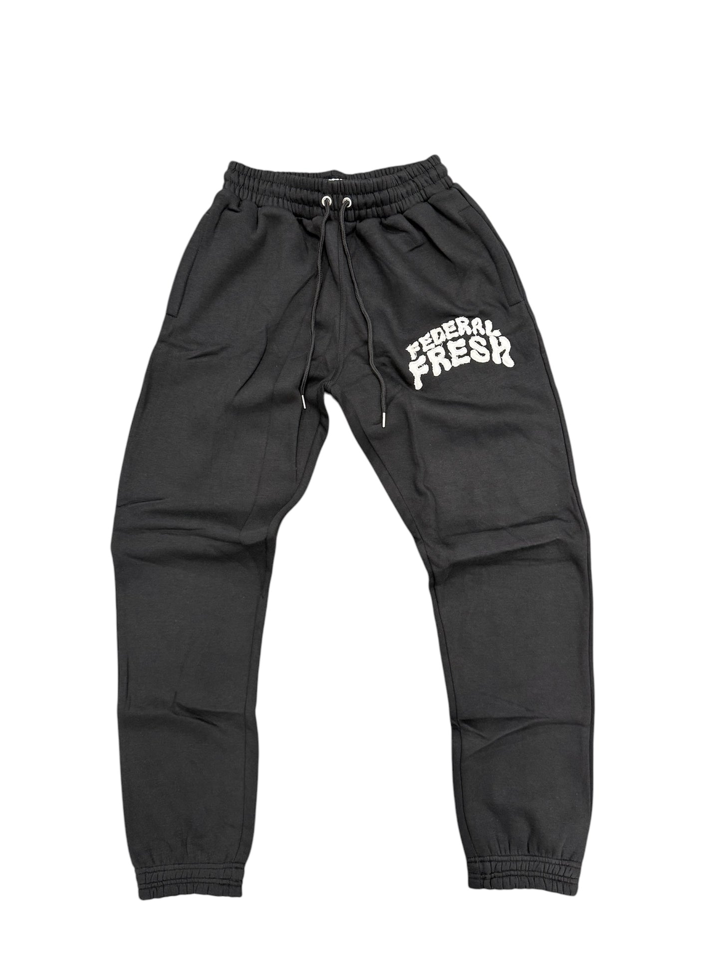 Black and White Federal Fresh Sweatpants