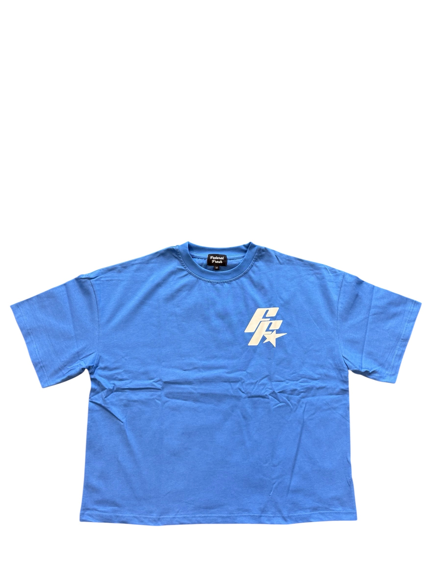 Blue and Whitw Federal Fresh T-shirt