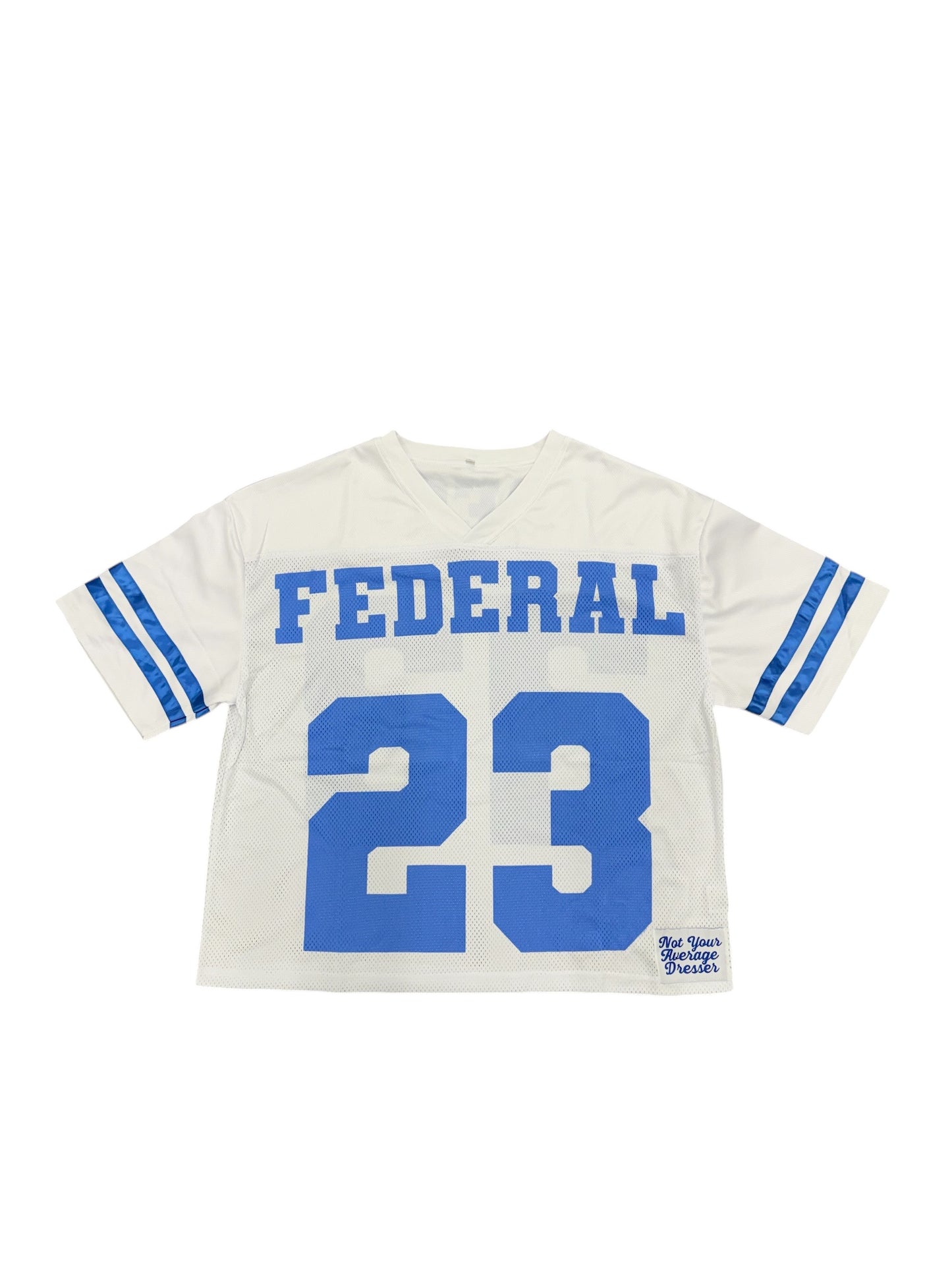 White and Blue Federal Fresh Jersey