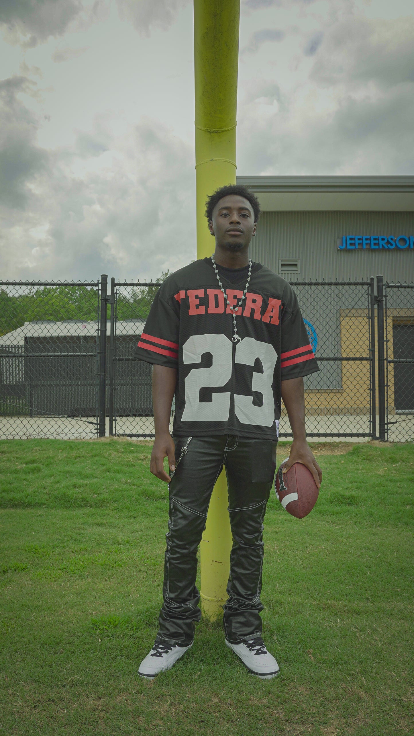 Black and Red Federal Fresh Jersey