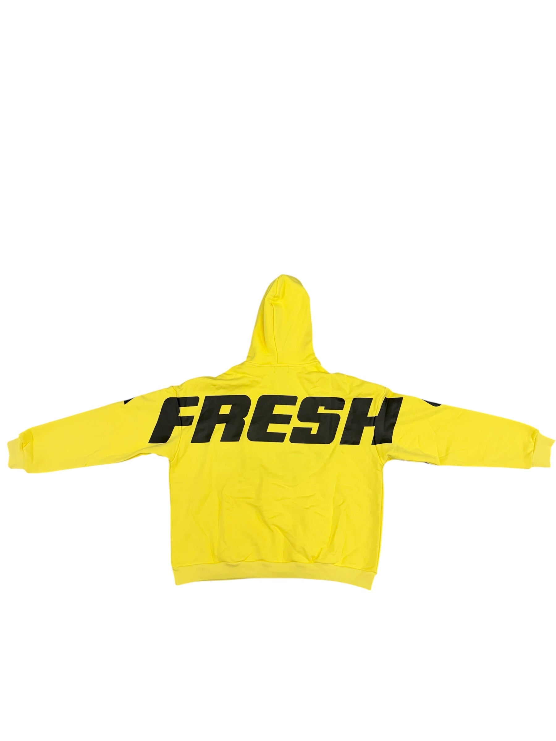 Yellow and Black Federal Fresh Hoodie