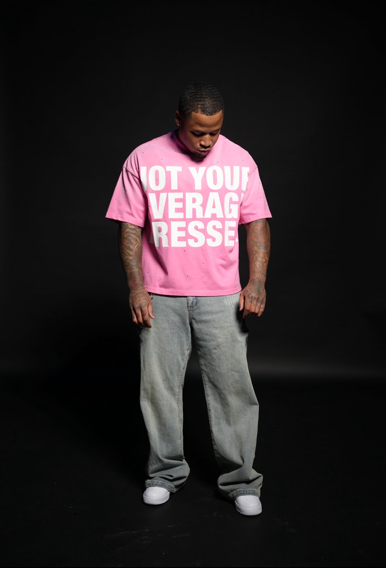 Pink Acid Wash Federal Fresh T-Shirt