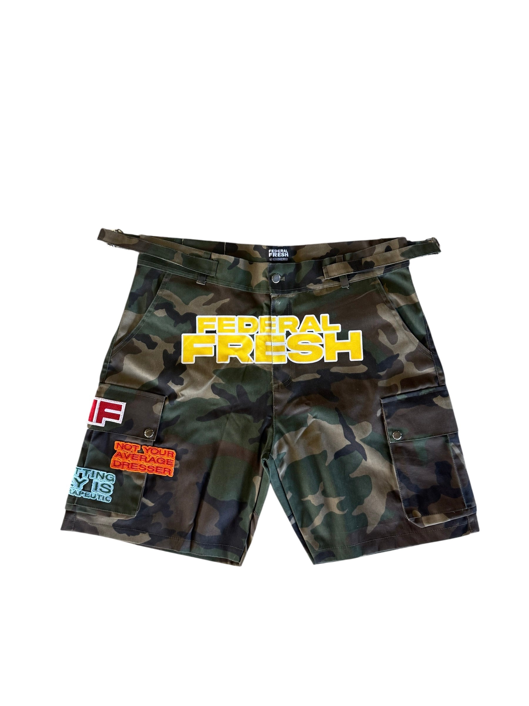 Federal Fresh Camo Logo Shorts