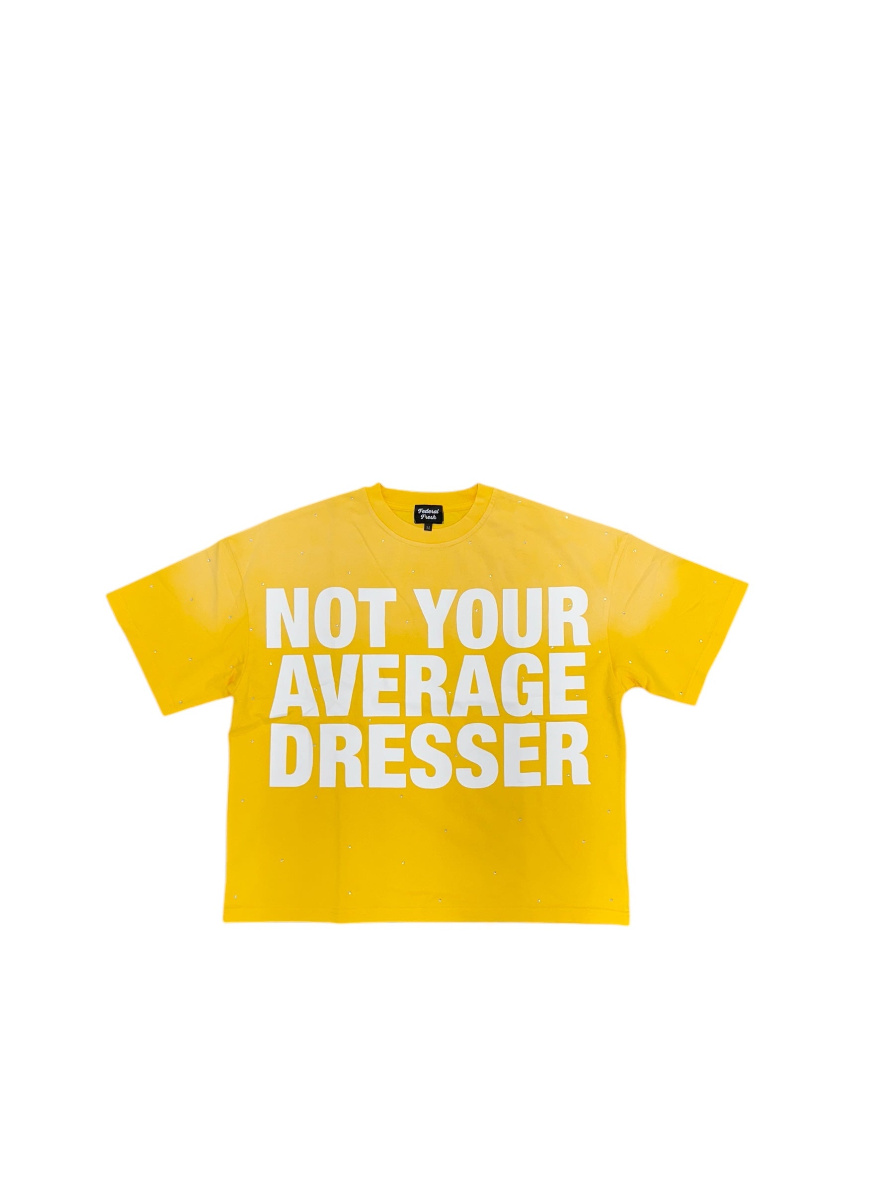 Yellow Acid Wash Federal Fresh T-Shirt