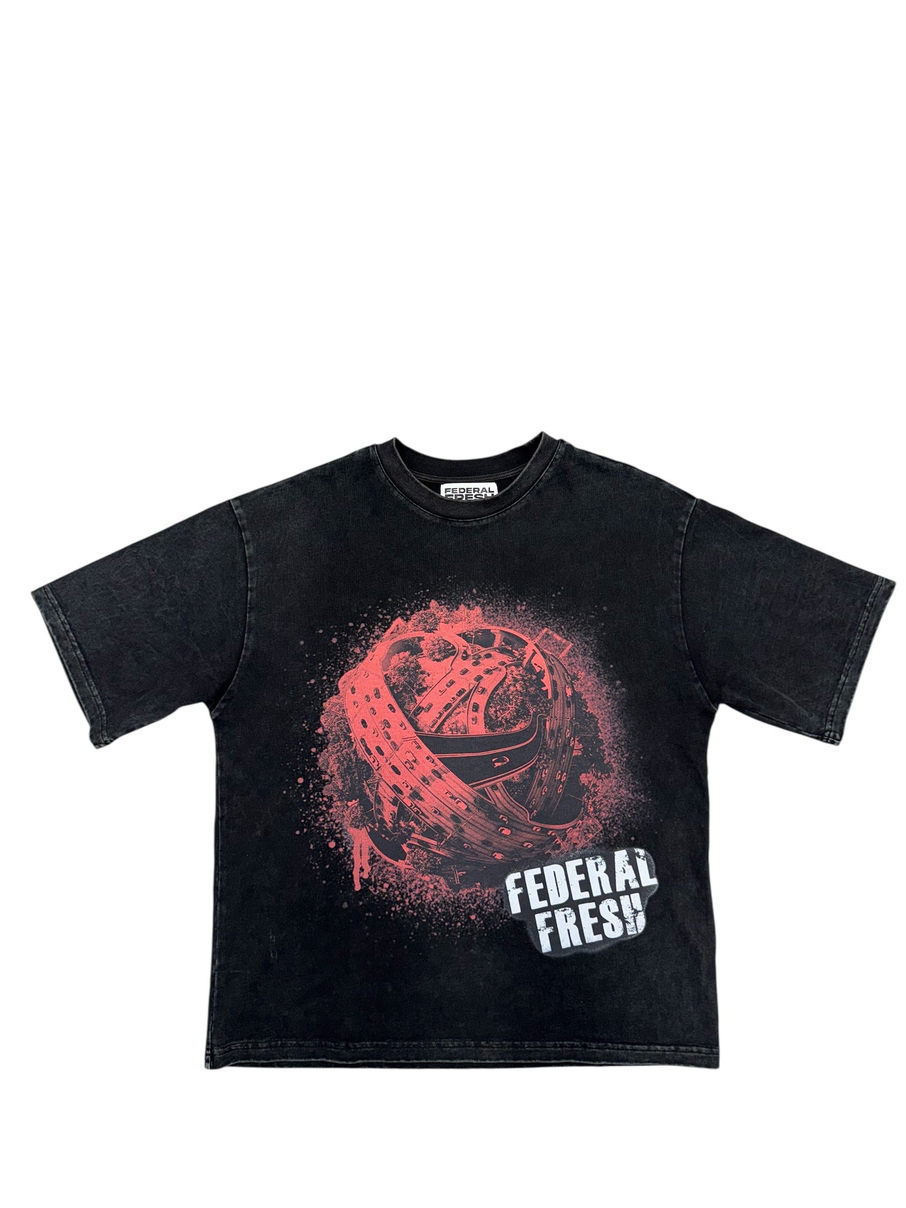 Federal Fresh Black Wash Made My Own Lane T-Shirt