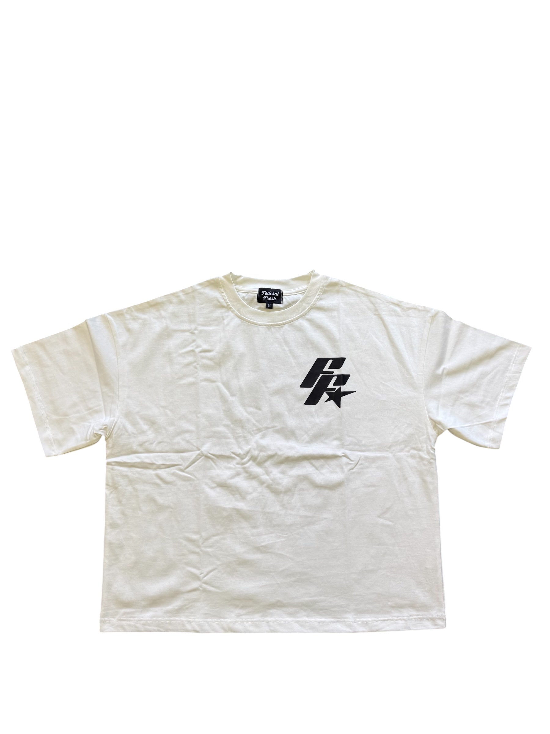 White and Black Federal Fresh T-shirt